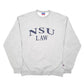 Champion NSU Law School Crewneck Cotton Sweatshirt L