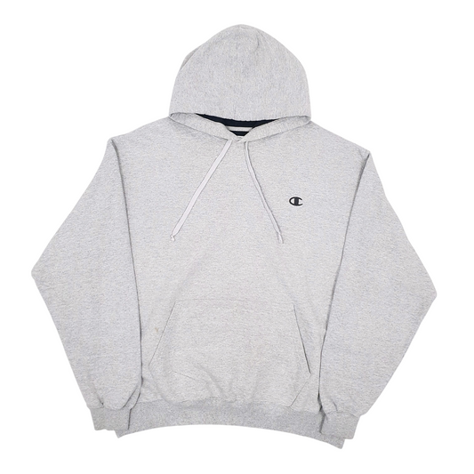 Champion Full Zip Cotton Blend Sweatshirt Jumper Mens XL