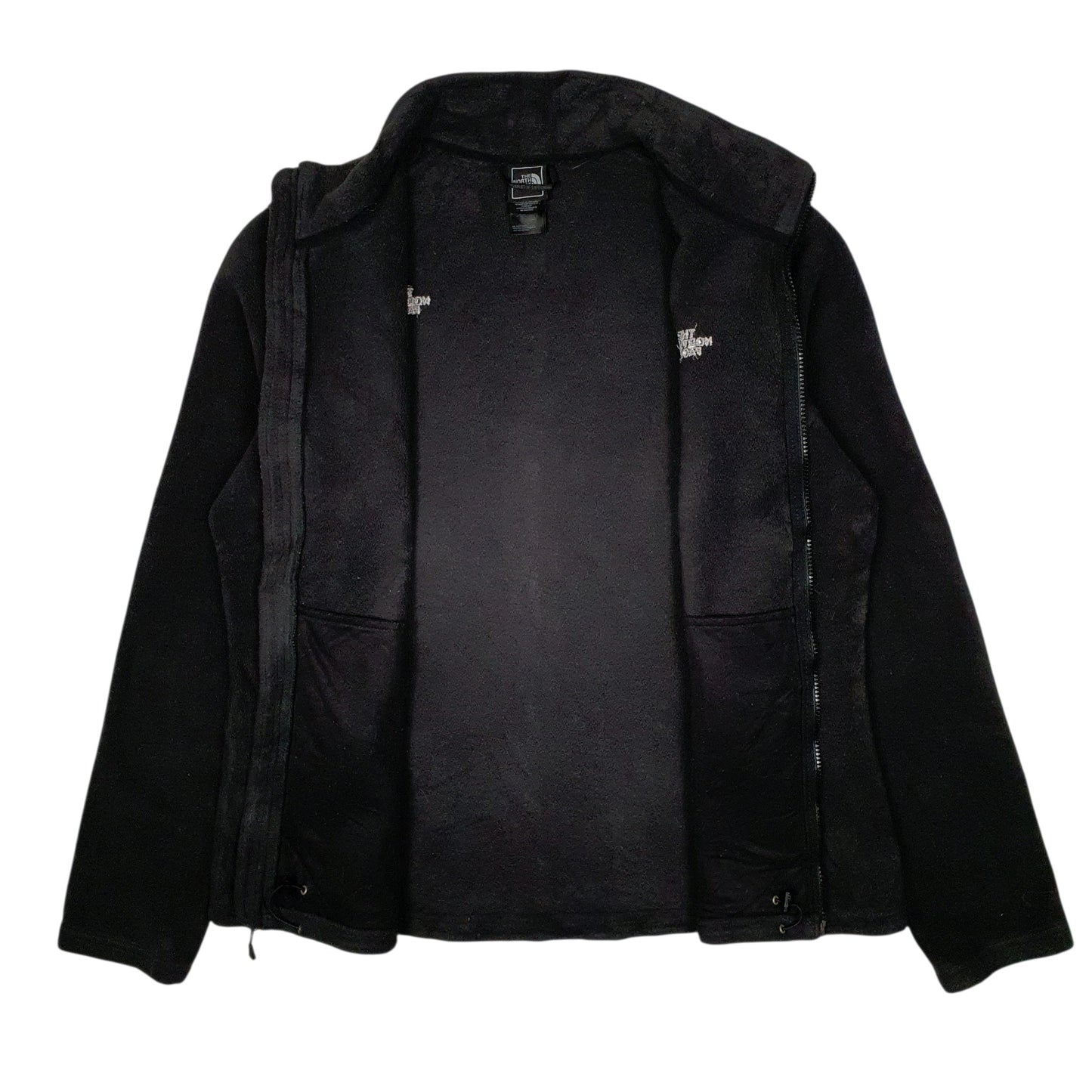 THE NORTH FACE Full Zip Polyester Fleece Jumper Womens XL