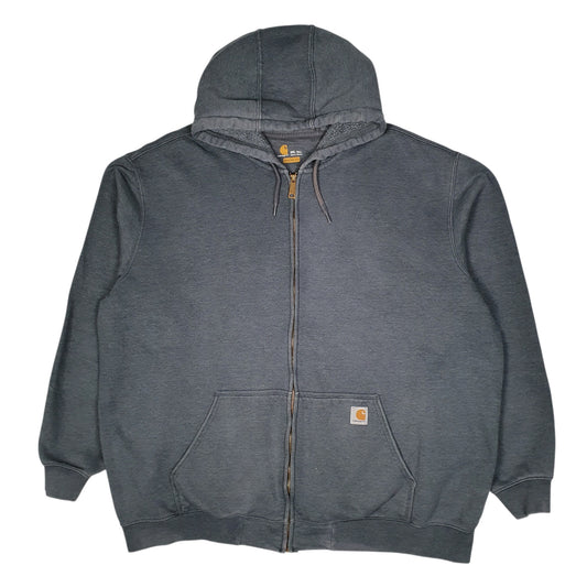 CARHARTT Full Zip Hoodie K122 Jumper Sweatshirt Mens XXXLT