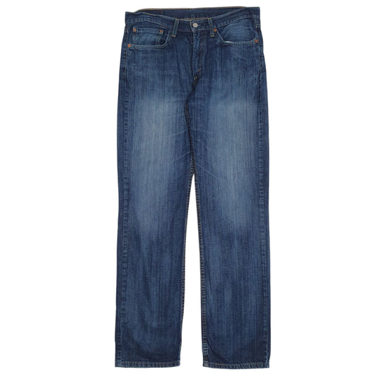 LEVIS 514 Jeans Straight Fit Blue Denim Trousers Mens W34 L34