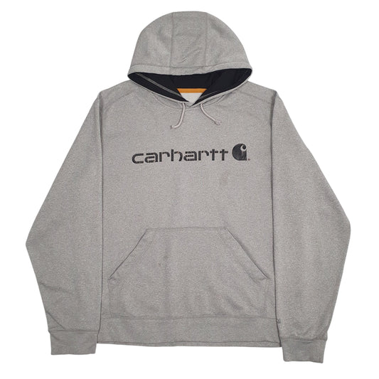 CARHARTT Hoodie Spellout Jumper Sweatshirt Mens L