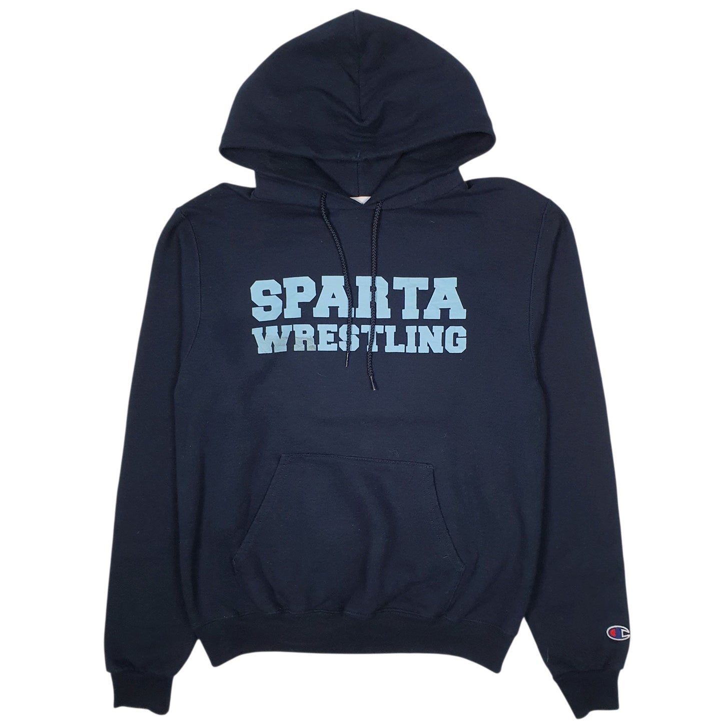 CHAMPION Hoodie Sparta Wrestling Jumper Sweatshirt Mens S