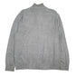 NAUTICA Quarter Zip Cotton Blend Jumper Sweatshirt Mens L