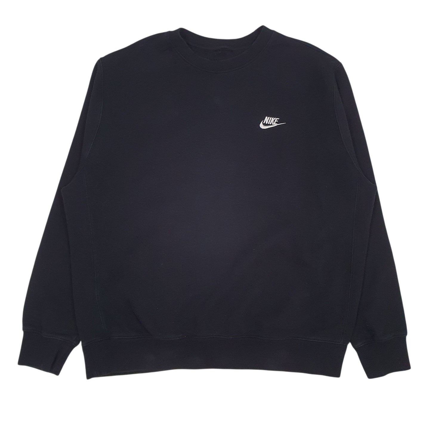 NIKE Crewneck Cotton Blend Jumper Sweatshirt Mens L