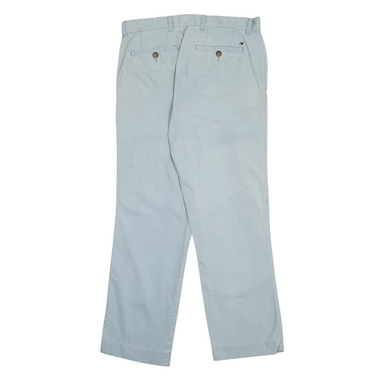 TOMMY HILFIGER Chino Trousers Blue Mens W30 L29