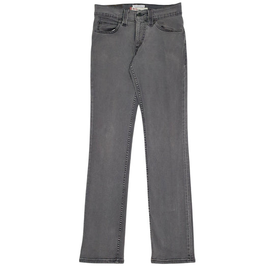 LEVIS 511 Jeans Slim Fit Grey Denim Trousers Mens W30 L34