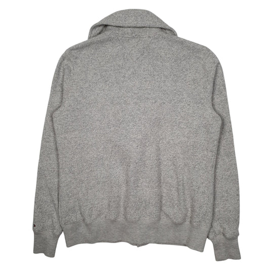 TOMMY HILFIGER Cardigan Cotton Blend Jumper Sweatshirt Mens L