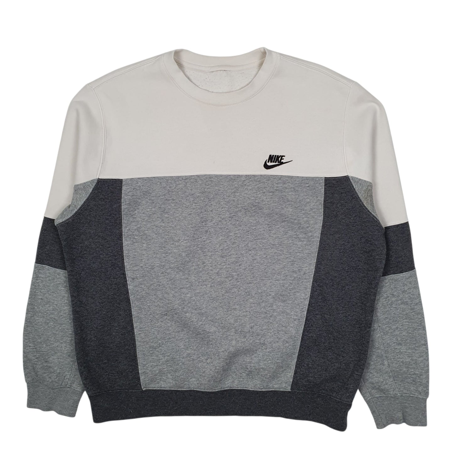 NIKE Crewneck Cotton Blend Jumper Sweatshirt Mens L