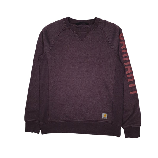 CARHARTT Crewneck Cotton Blend Jumper Sweatshirt Womens XS
