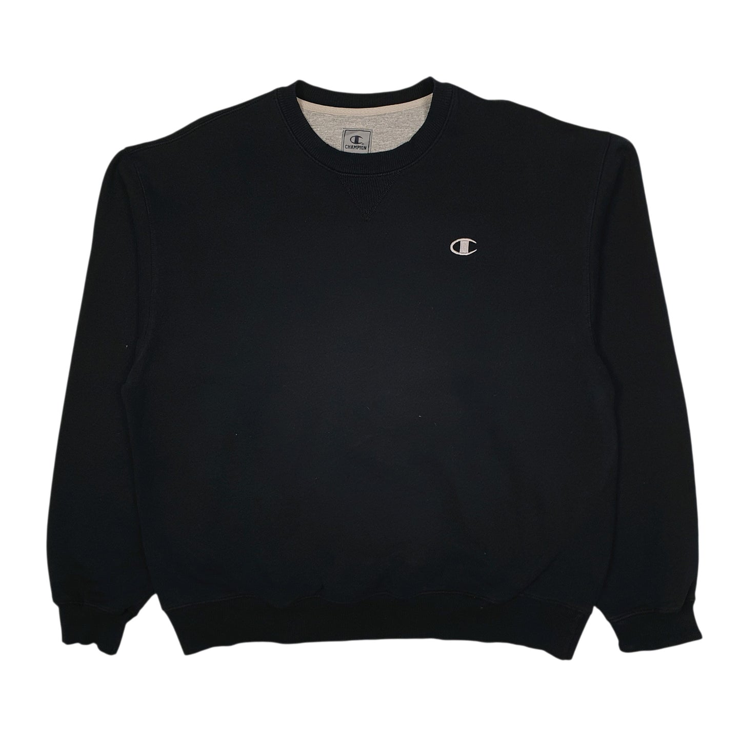 CHAMPION Crewneck Cotton Blend Jumper Sweatshirt Mens L
