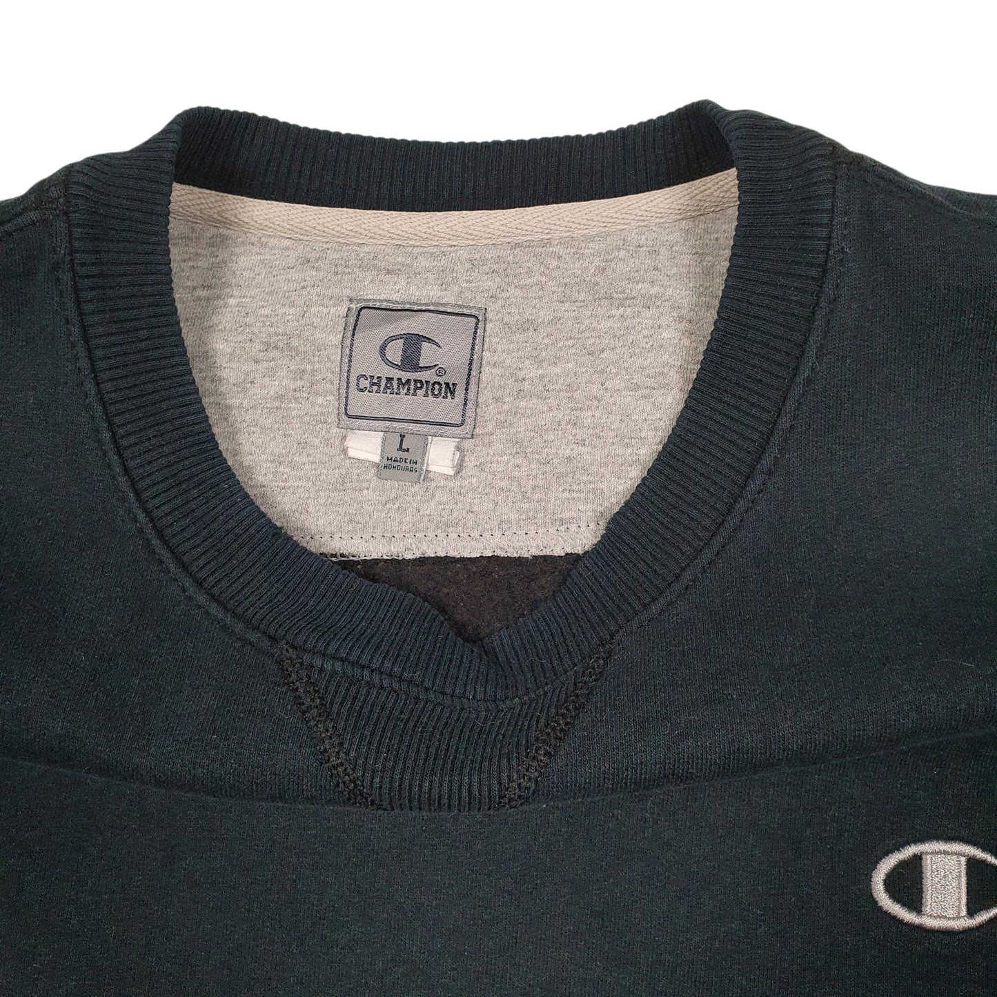 CHAMPION Crewneck Cotton Blend Jumper Sweatshirt Mens L