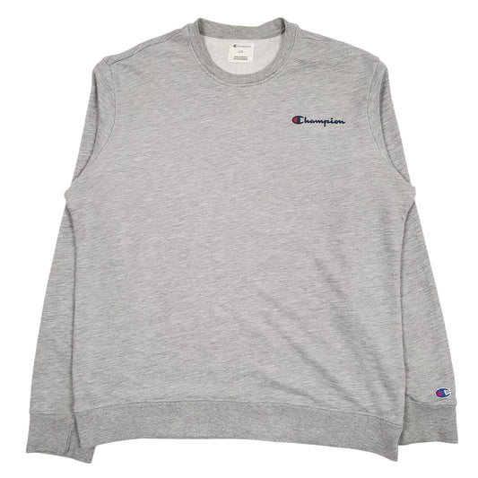 CHAMPION Crewneck Cotton Blend Jumper Sweatshirt Mens L
