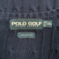 POLO RALPH LAUREN Vest Cable Knit Golf Jumper Sweatshirt Mens XXL