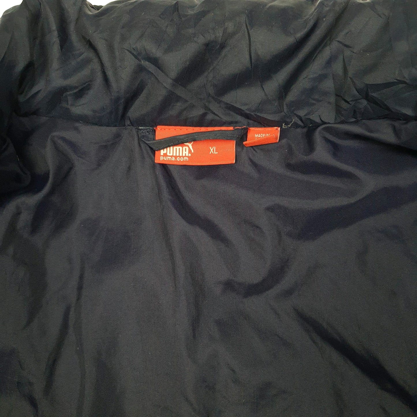 PUMA Puffer Jacket Coat Insulated Goose Down Mens L