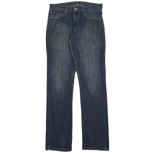 LEVIS Signature Jeans Straight Fit Blue Denim Trousers Mens W30 L32