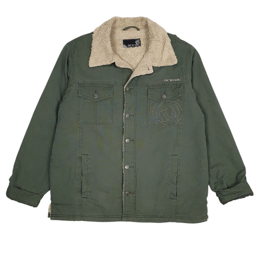 ANIMAL Workwear Jacket Coat Sherpa Lined Mens M