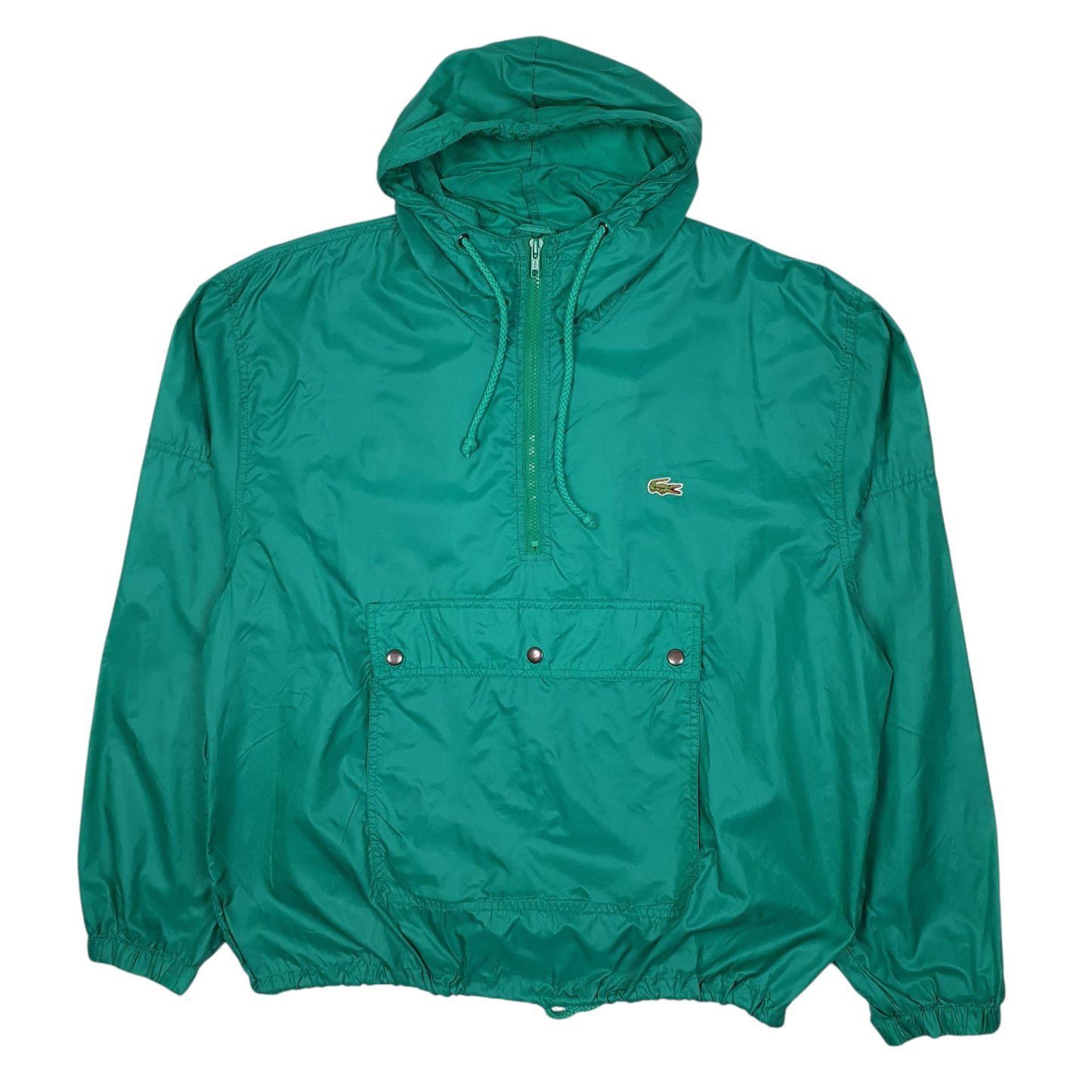 LACOSTE Windbreaker Jacket Coat Izod Vintage 90s Pullover Mens L