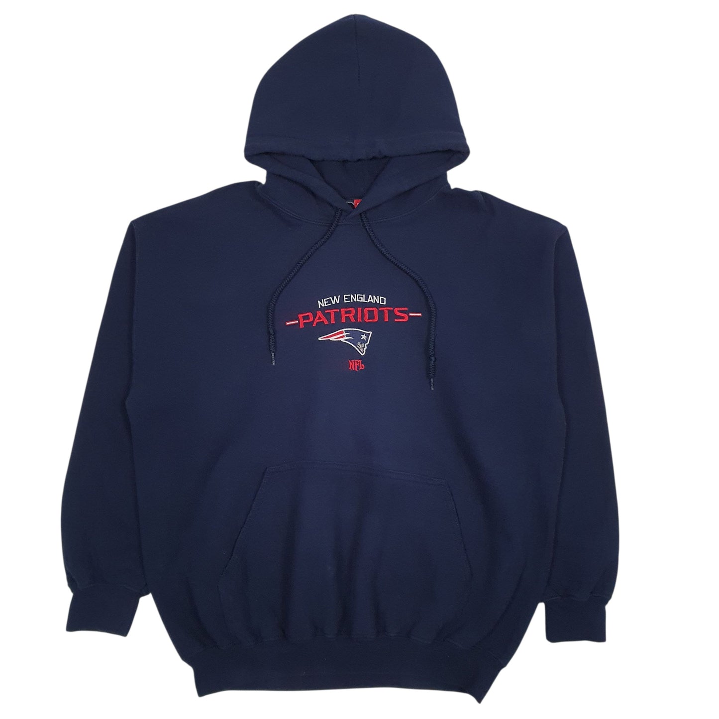NFL Hoodie New England Patriots Jumper Sweatshirt Mens L