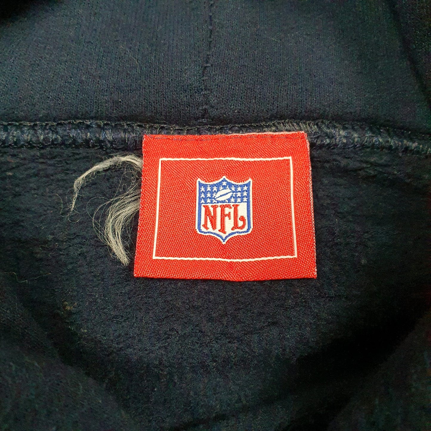 NFL Hoodie New England Patriots Jumper Sweatshirt Mens L