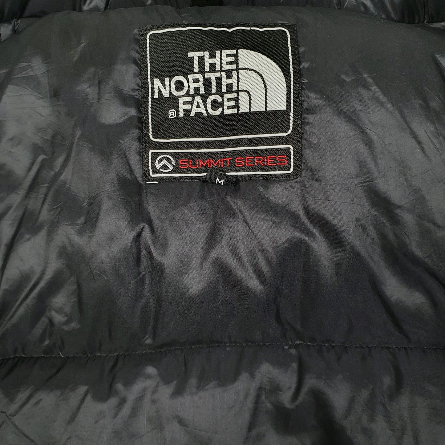 THE NORTH FACE Puffer Jacket Coat Insulated Goose Down Summit Series Nuptse 700 Mens M
