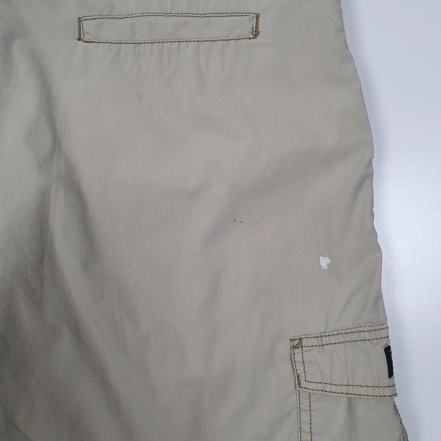 WRANGLER Beige Cargo Workwear Cotton Blend Shorts Mens W40