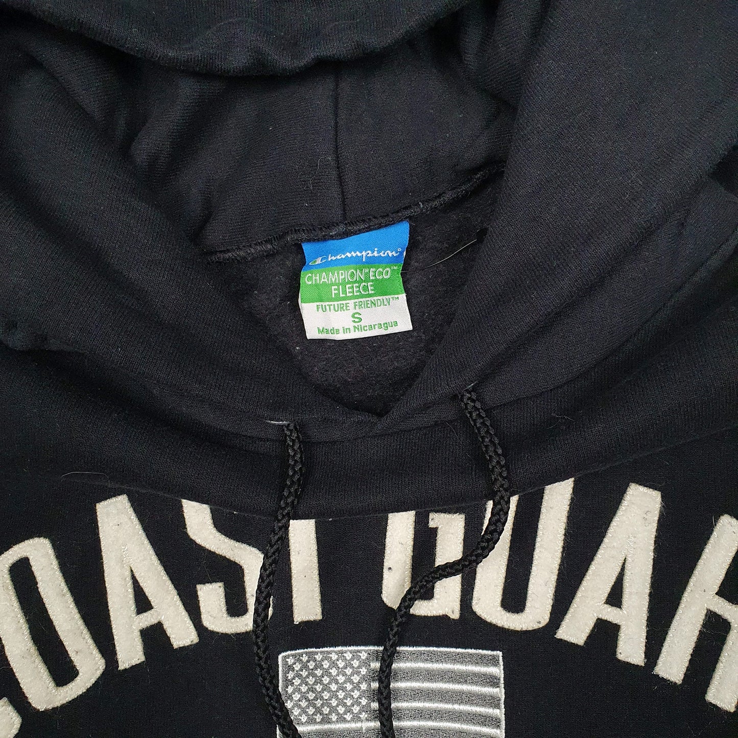 CHAMPION Hoodie US Coast Guard Jumper Sweatshirt Mens S