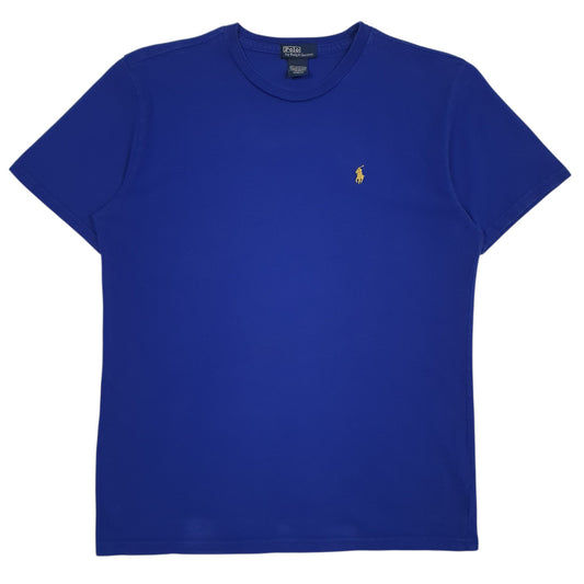 POLO RALPH LAUREN Blue T Shirt Tee Short Sleeve Cotton Mens S