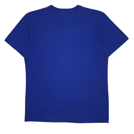 POLO RALPH LAUREN Blue T Shirt Tee Short Sleeve Cotton Mens S