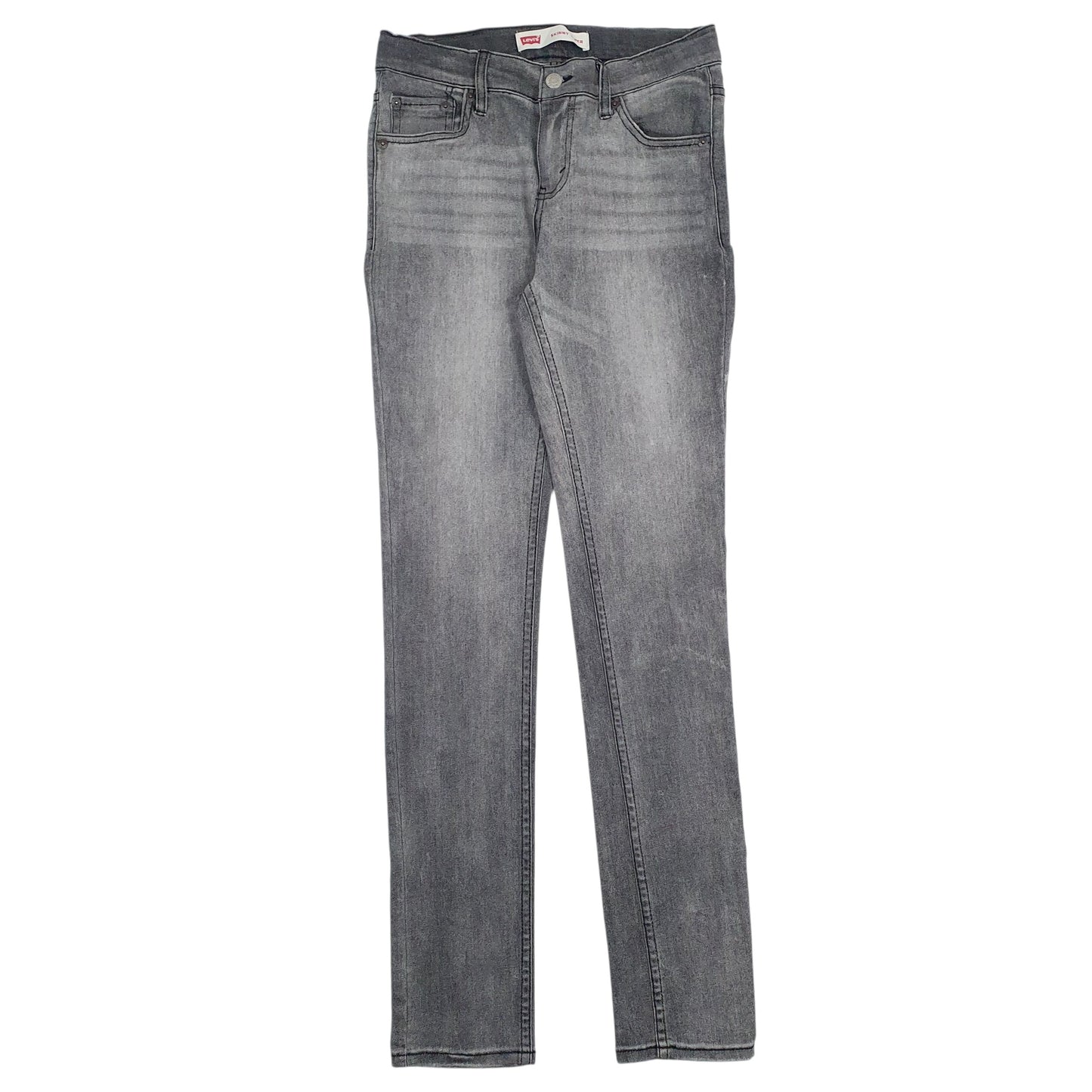 LEVIS Casual Jeans Skinny Fit Grey Denim Trousers Womens UK10