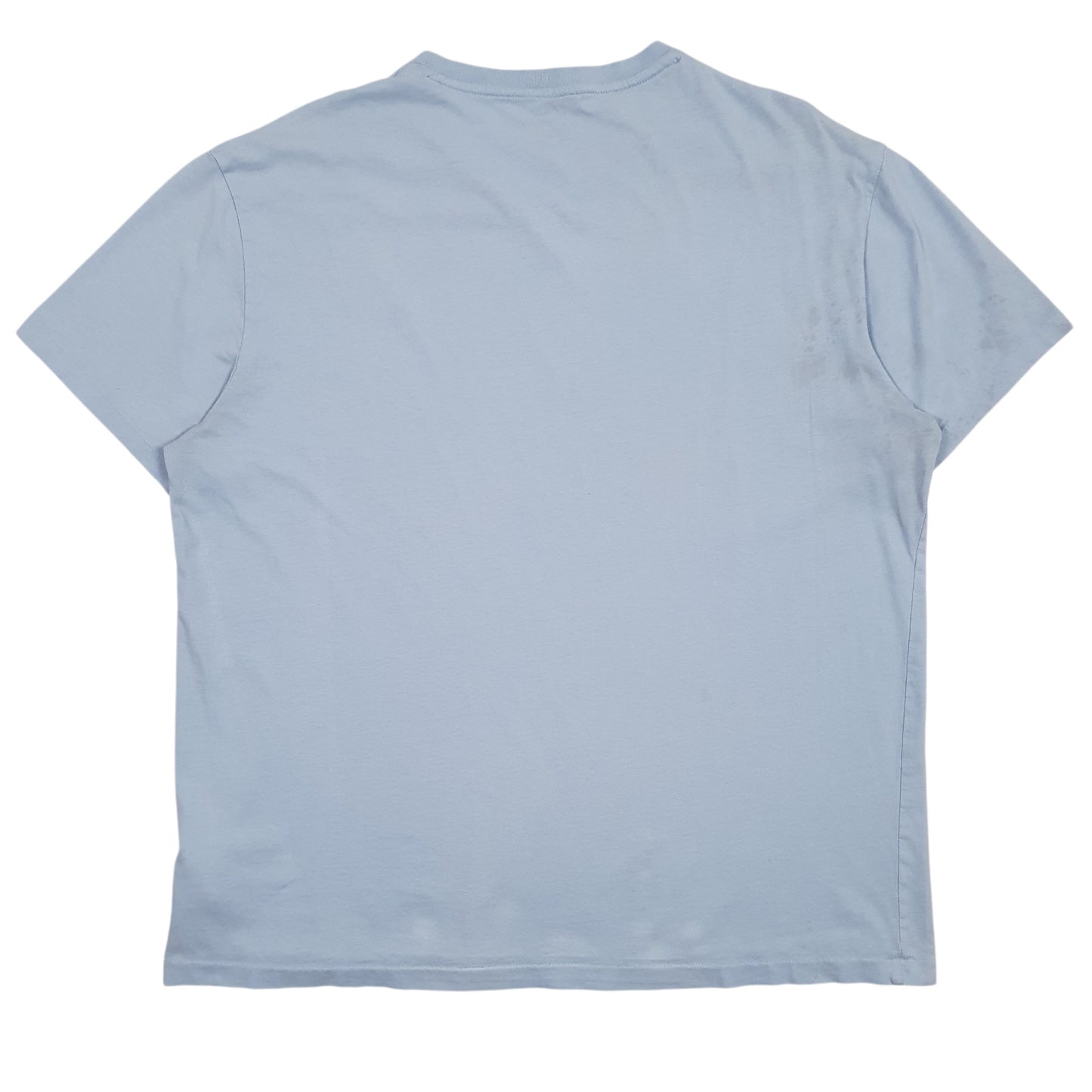 POLO RALPH LAUREN Blue T Shirt Tee Short Sleeve Cotton Mens L