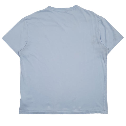 POLO RALPH LAUREN Blue T Shirt Tee Short Sleeve Cotton Mens L