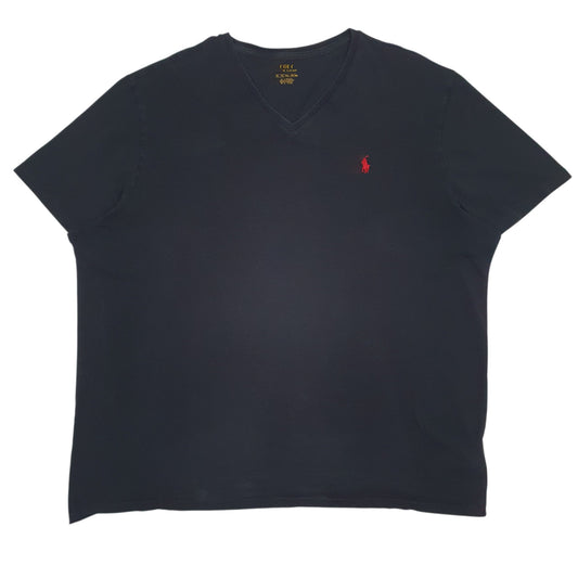 POLO RALPH LAUREN Black T Shirt Tee Short Sleeve Cotton Mens XXL