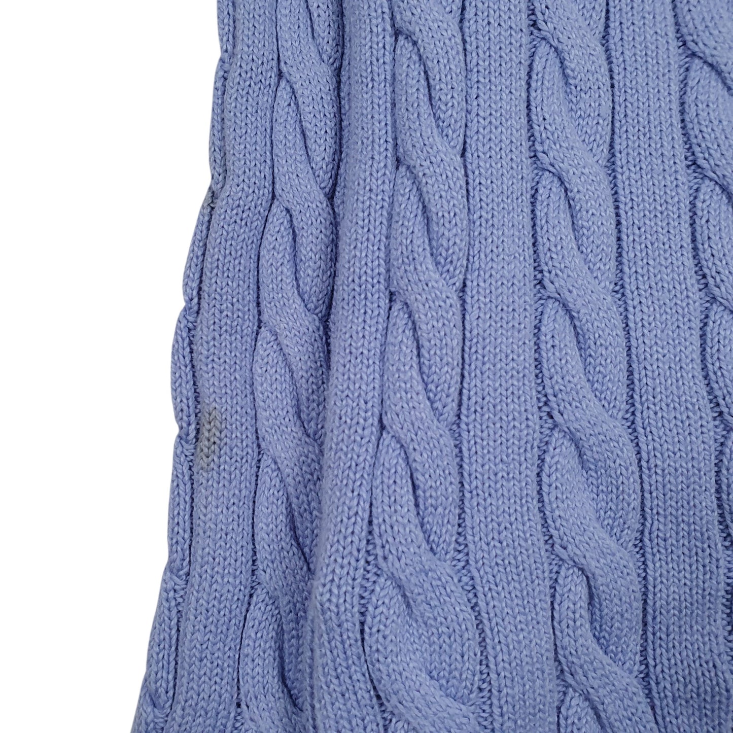 POLO RALPH LAUREN Crewneck Cable Knit Jumper Sweatshirt Mens M