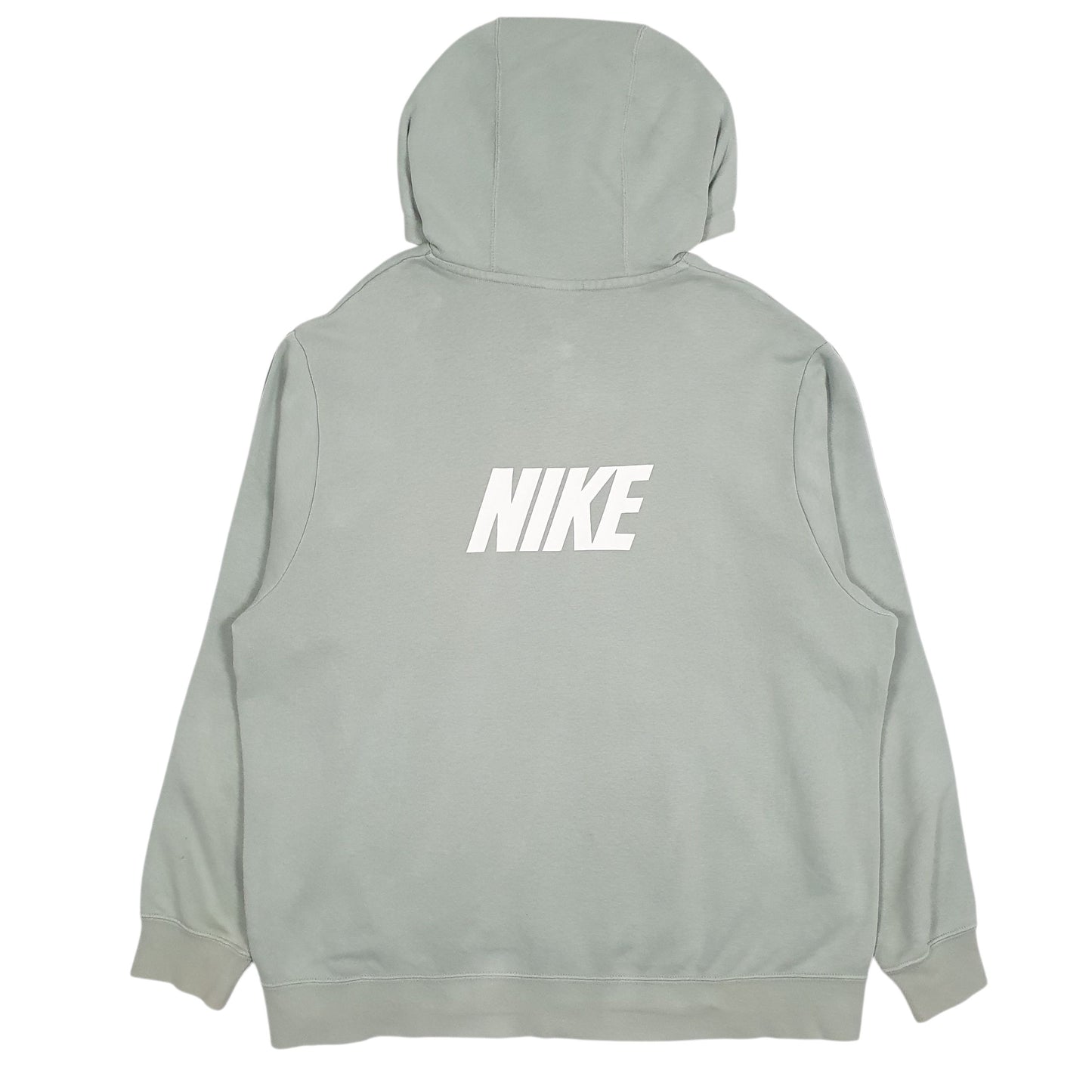 NIKE Hoodie Cotton Blend Jumper Sweatshirt Mens XL