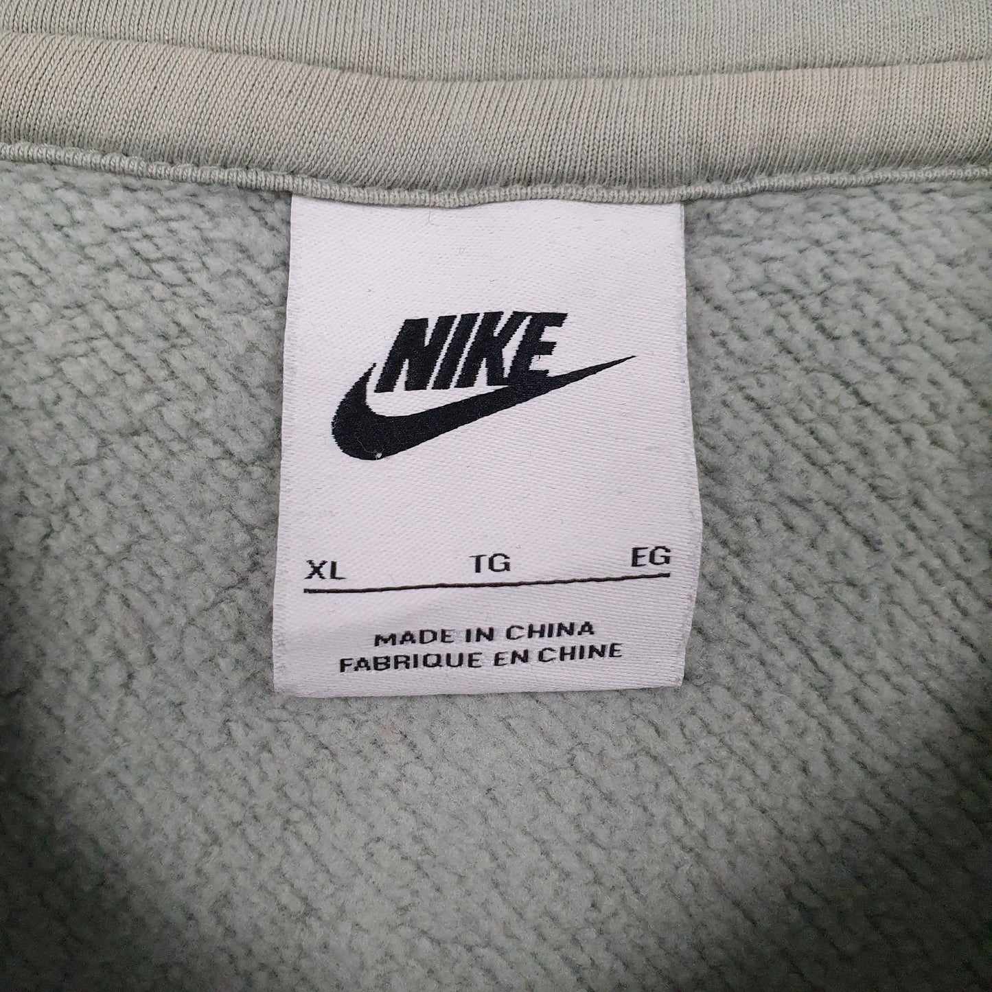 NIKE Hoodie Cotton Blend Jumper Sweatshirt Mens XL