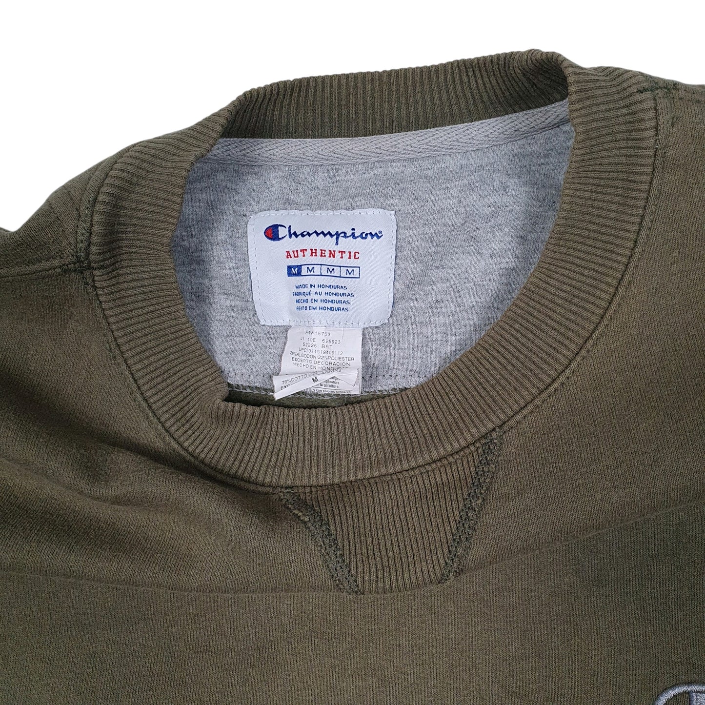 CHAMPION Crewneck Cotton Blend Jumper Sweatshirt Mens M