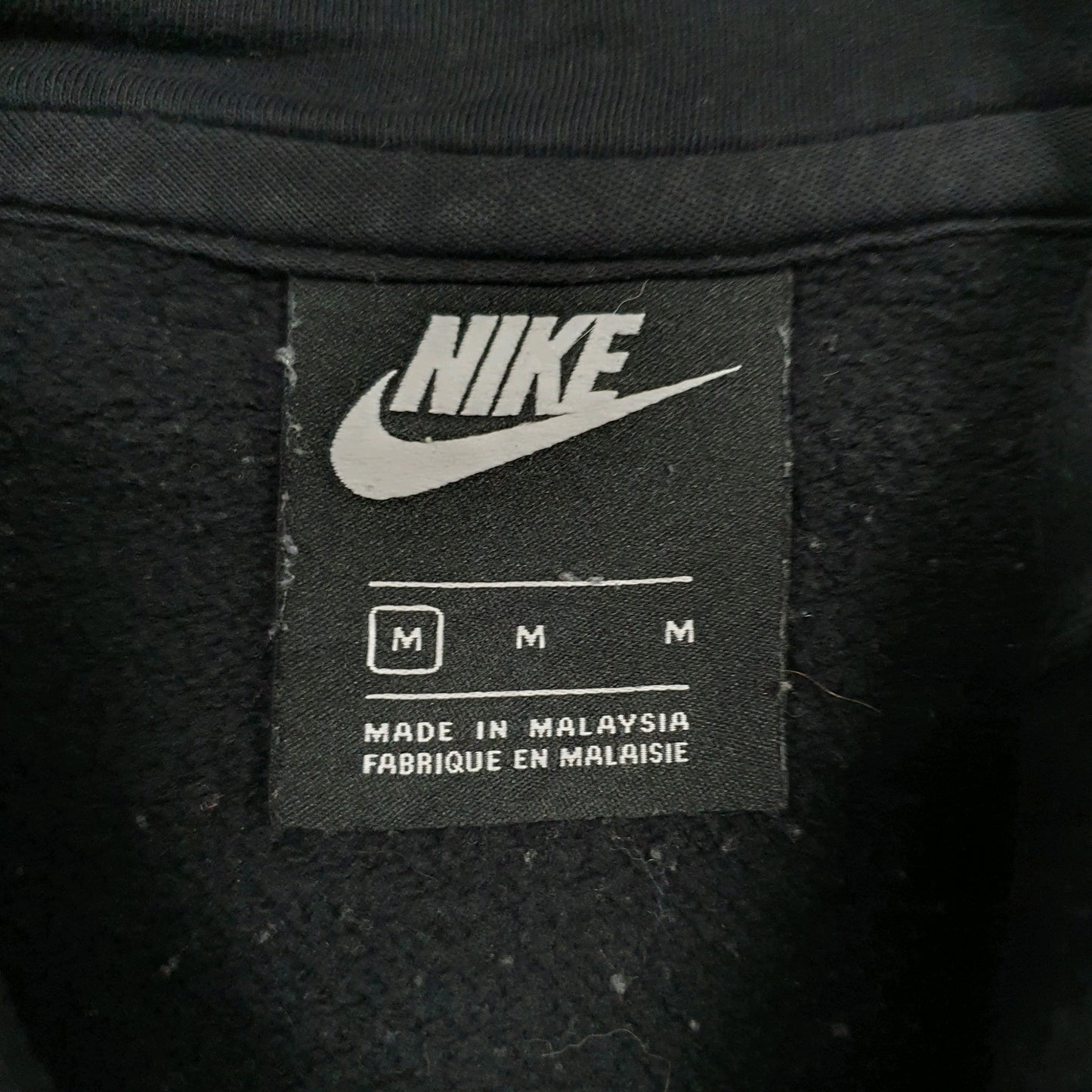 NIKE Hoodie Cotton Blend Jumper Sweatshirt Mens M