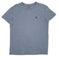 POLO RALPH LAUREN Blue T Shirt Tee Short Sleeve Cotton Mens S