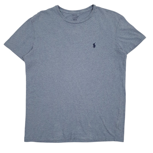 POLO RALPH LAUREN Blue T Shirt Tee Short Sleeve Cotton Mens S
