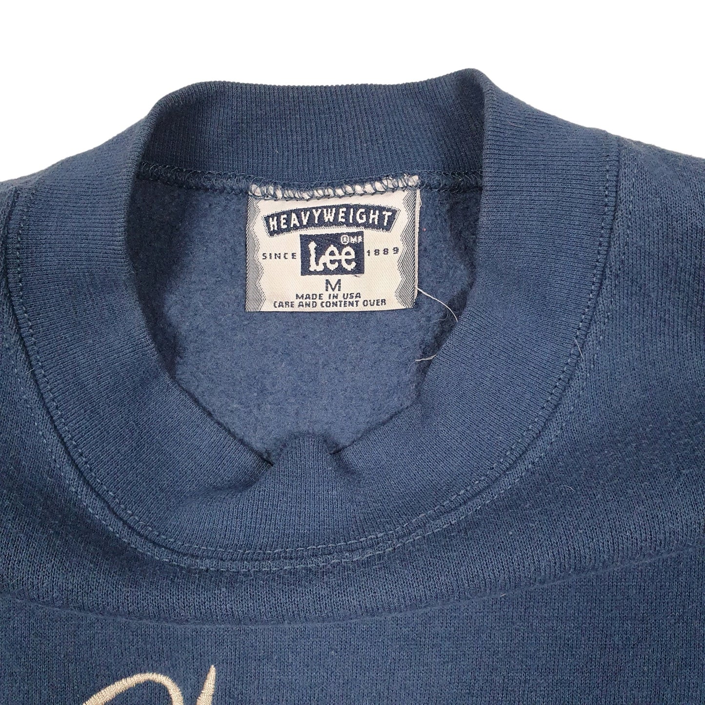LEE Crewneck Vintage 90s Chicago Jumper Sweatshirt Mens M