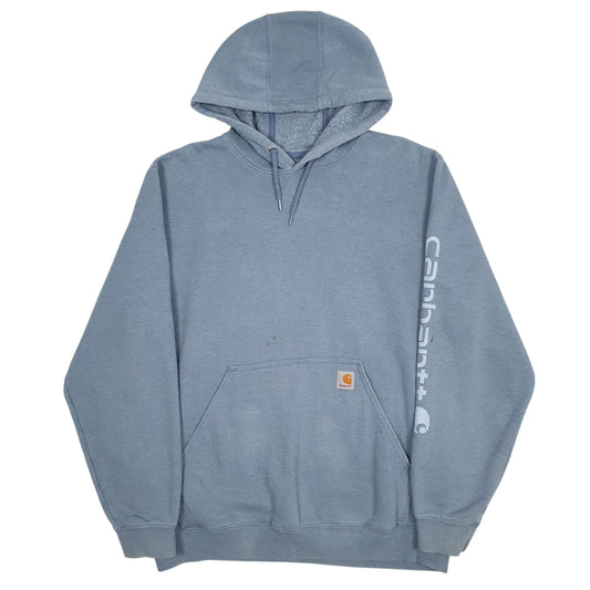 CARHARTT Hoodie Cotton Blend Jumper Sweatshirt Mens L