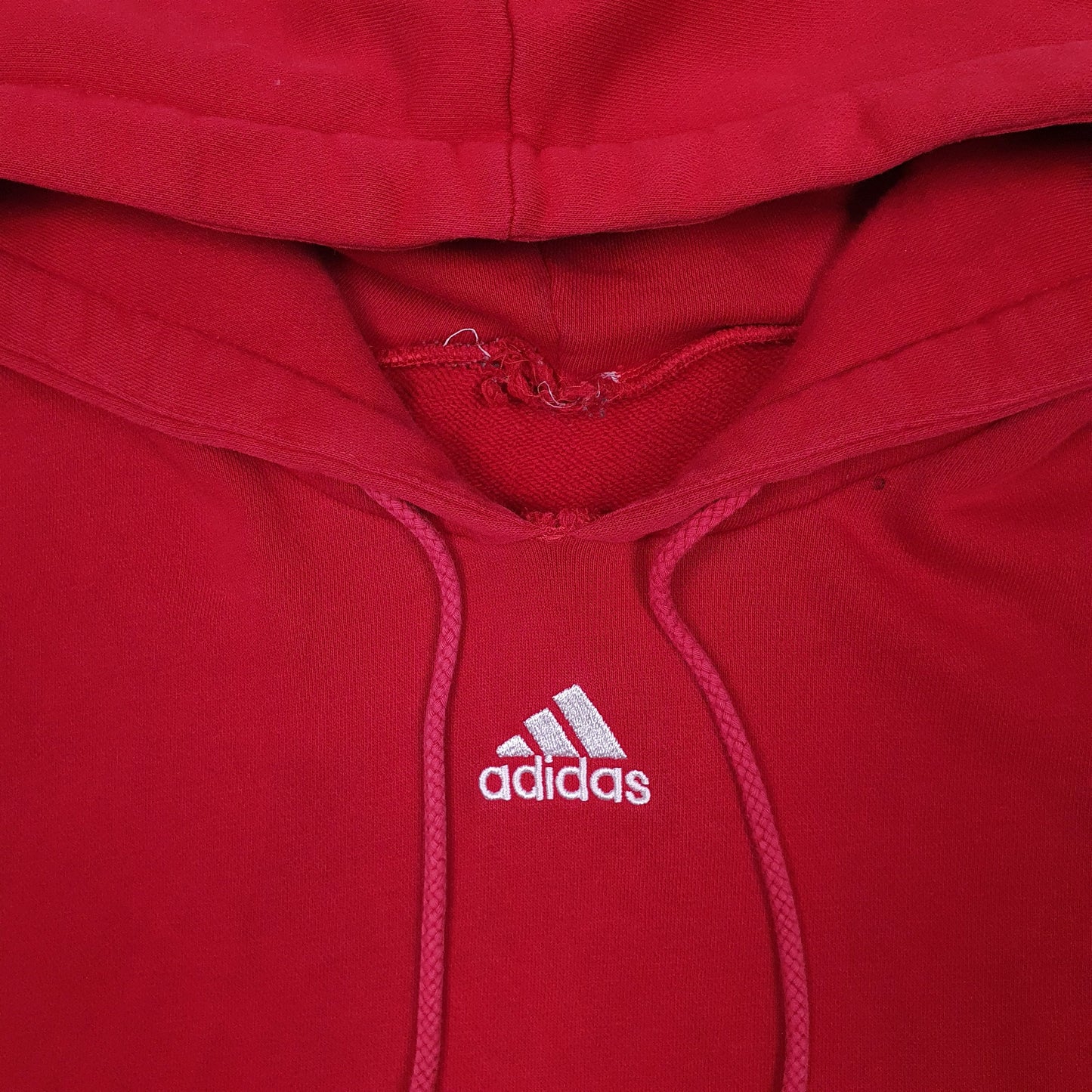 ADIDAS Hoodie Cotton Blend Jumper Sweatshirt Mens M