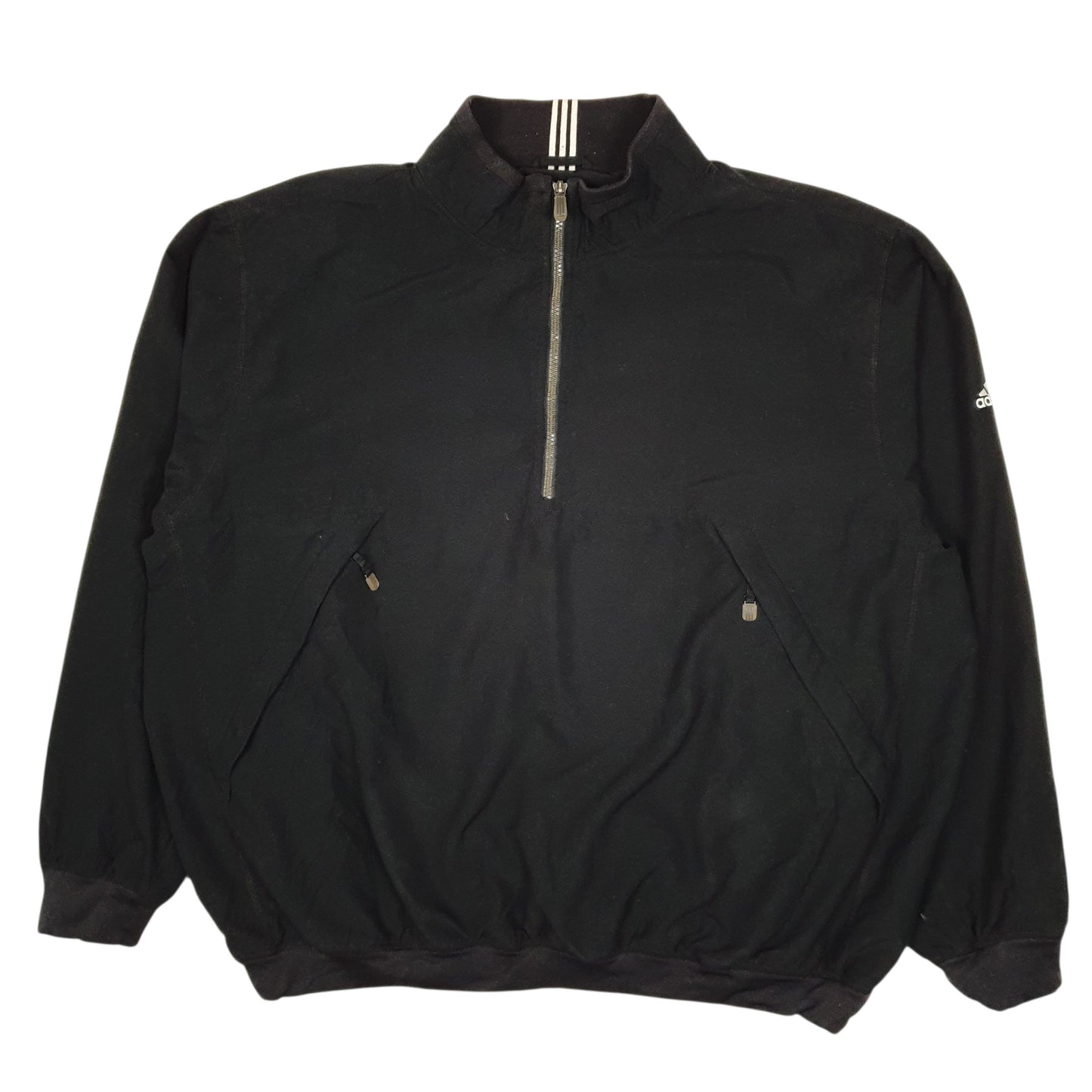 ADIDAS Windbreaker Jacket Coat Climashell Quarter Zip Mens XXL