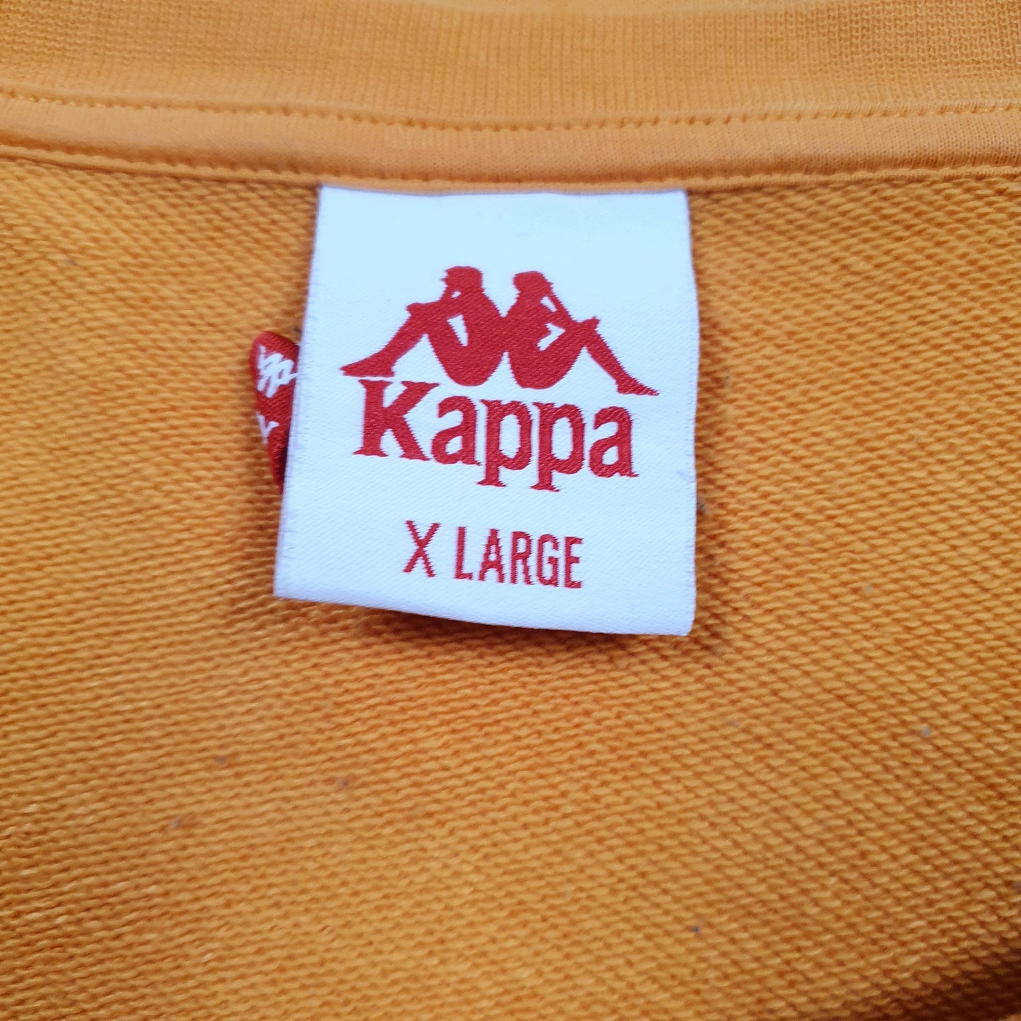 KAPPA Crewneck Cotton Blend Jumper Sweatshirt Mens XL