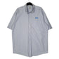 L.L.BEAN Blue Shirt Short Sleeve Casual Cotton Mens L