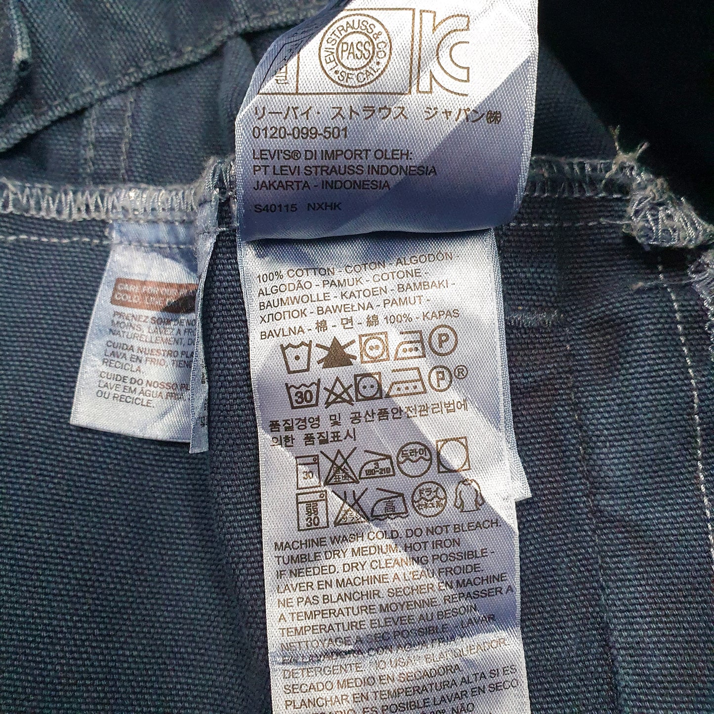 LEVIS Denim Jacket Coat Type 3 Trucker Mens L