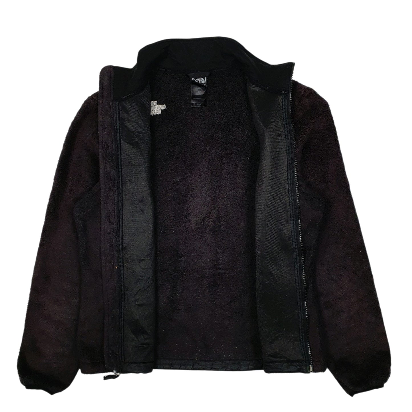 THE NORTH FACE Full Zip Fluffy Fleece Jumper Womens S