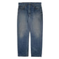 LEVIS 512 Jeans Slim Tapered Fit Blue Denim Trousers Mens Relaxed Loose Vintage 00s W36 L32