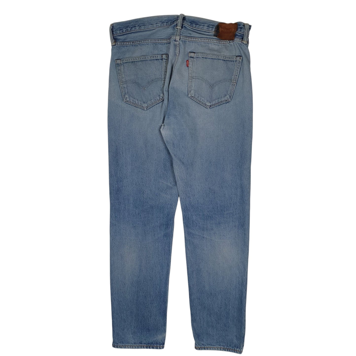 LEVIS 501 CT Jeans Regular Fit Blue Denim Trousers Mens Custom Taper W34 L32